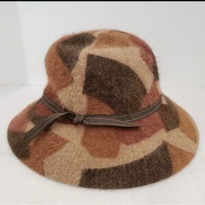 Albertus Swanepoel Rabbit Fur Blend Bucket Hat